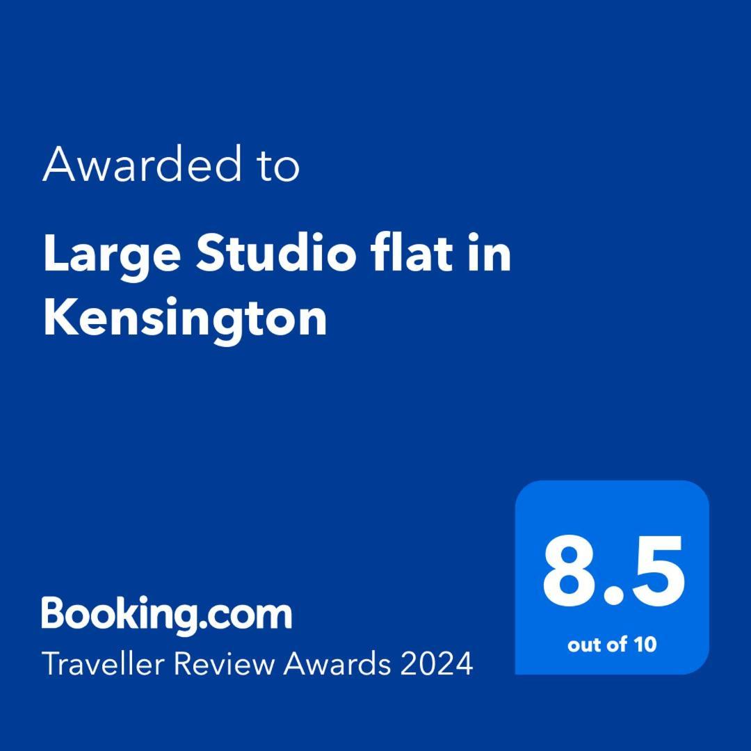 Large Studio Flat In Kensington 伦敦 外观 照片