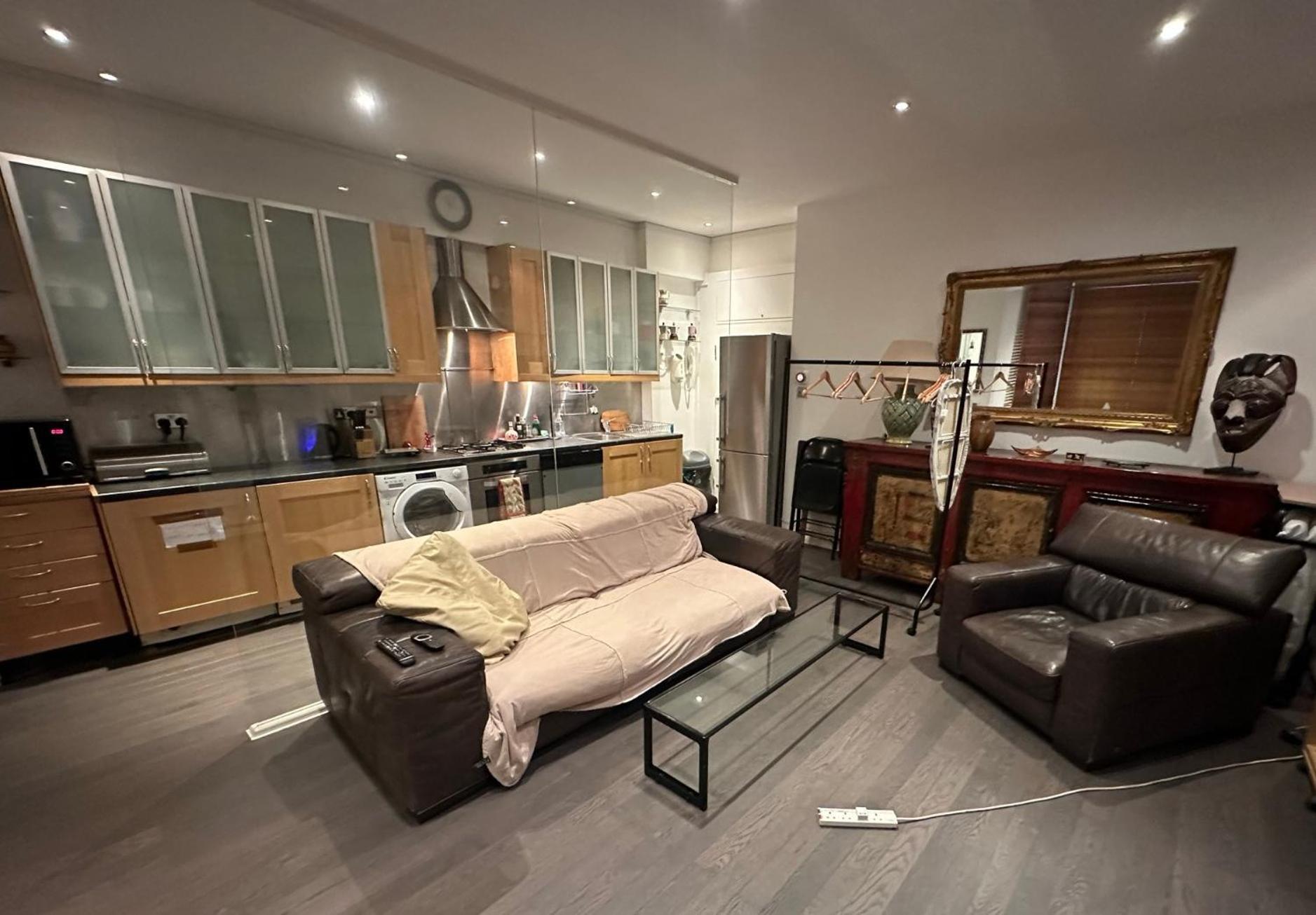 Large Studio Flat In Kensington 伦敦 外观 照片